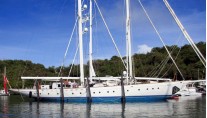 The newly refitted 38-metre Jongert sailing yacht Gloria